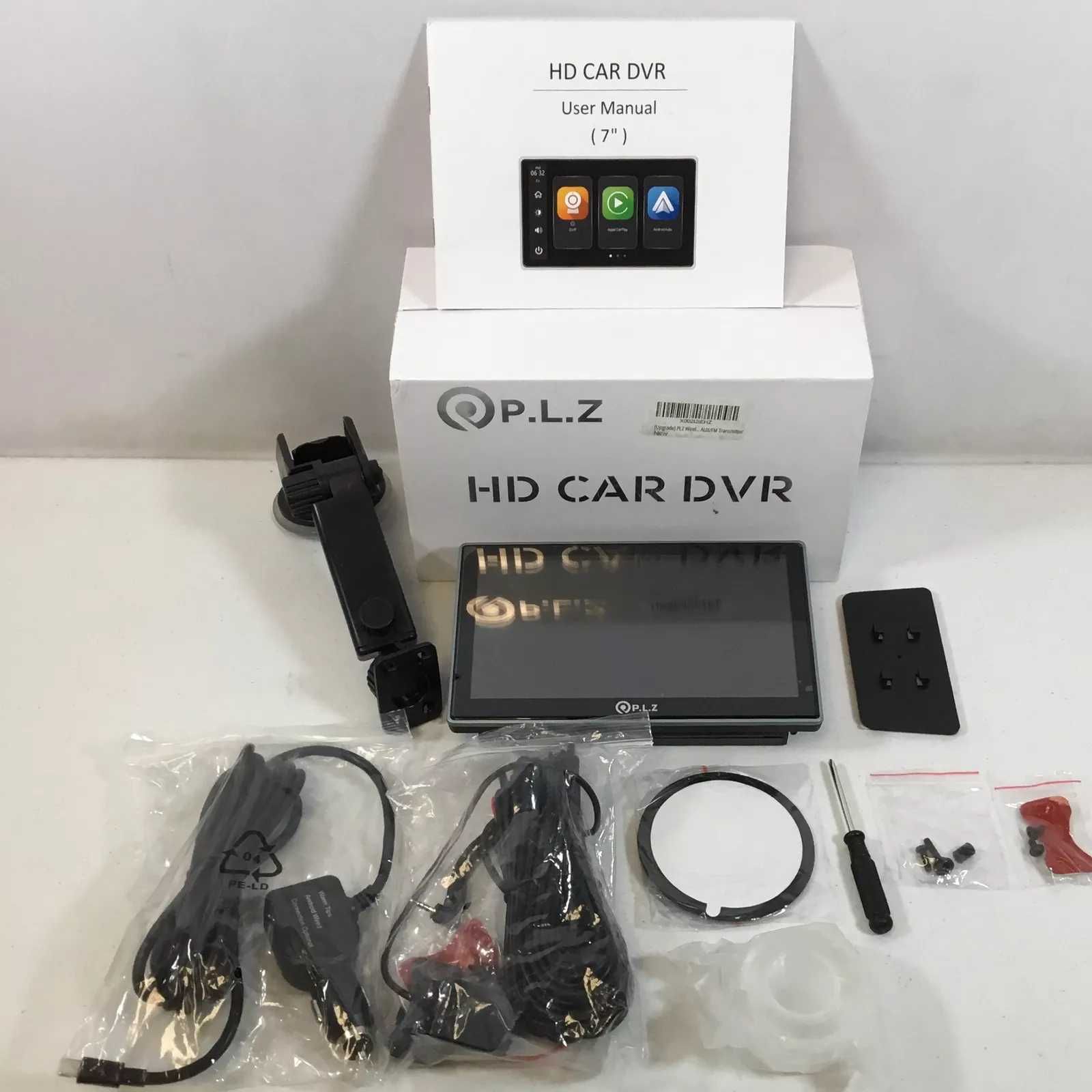 Мултимедия PLZ 7" Apple и Android Carplay, две камери