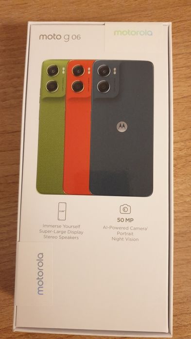 Motorola G 06, 256 Gb, sigilat, factură