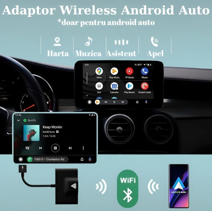 Android auto wireless adapter
