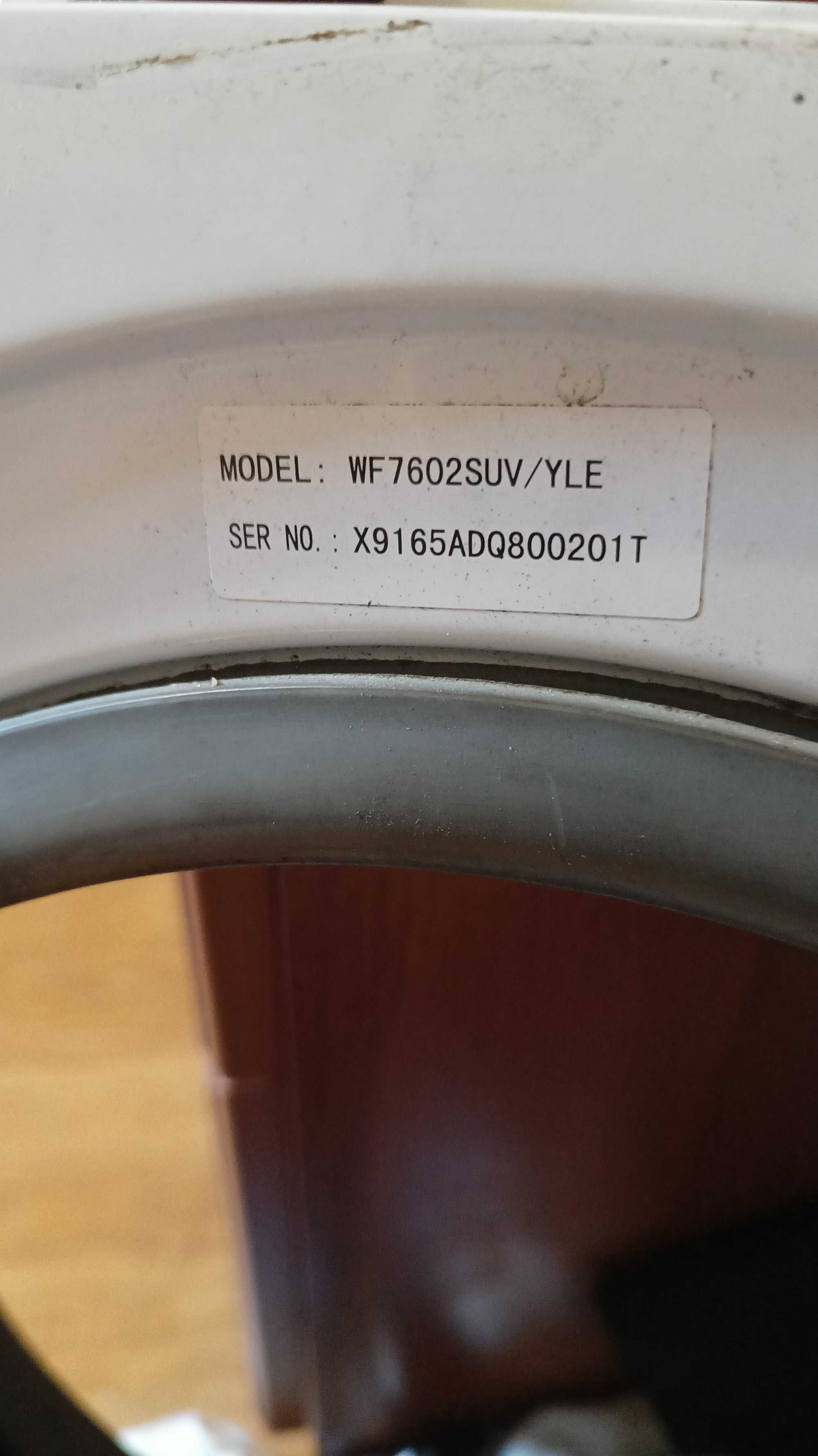 Пералня Samsung WF7602SUV
