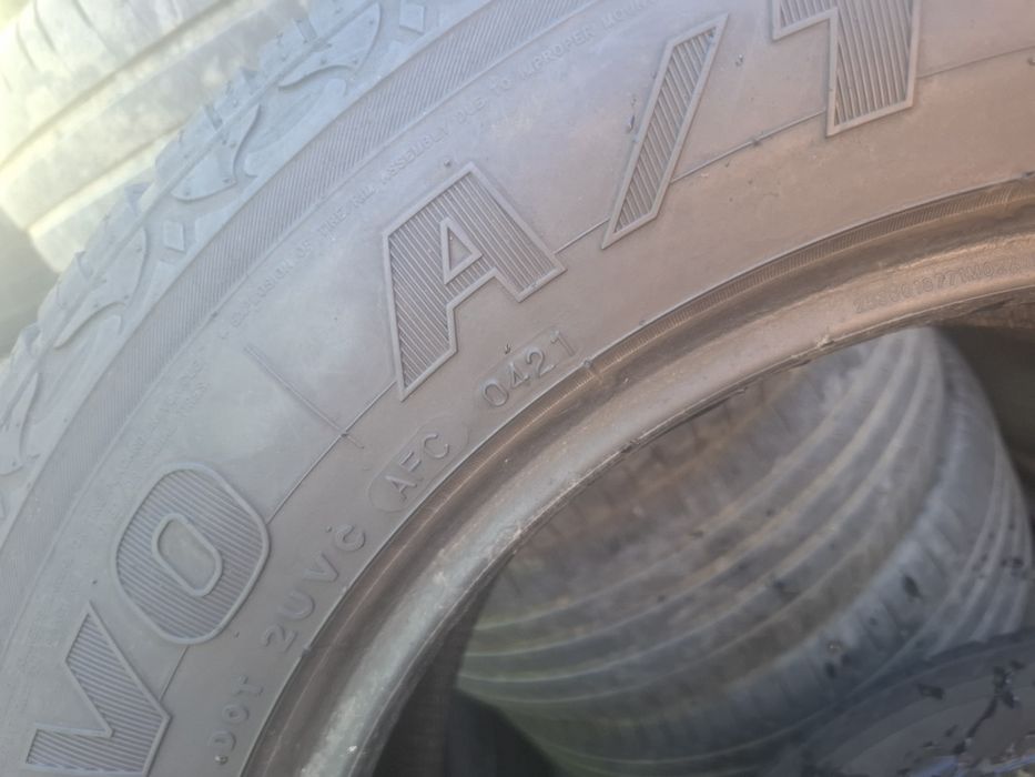 Vand 2 anvelope 255 60 18 bune m+s mixte dot 2021