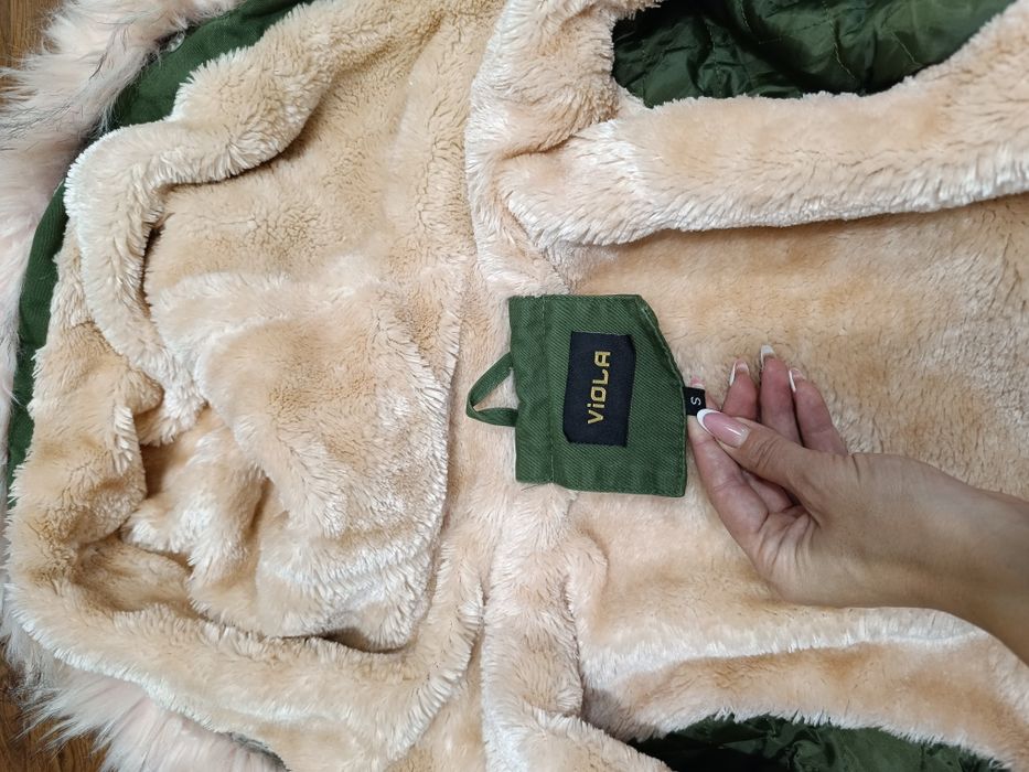 Geaca iarna îmblănită