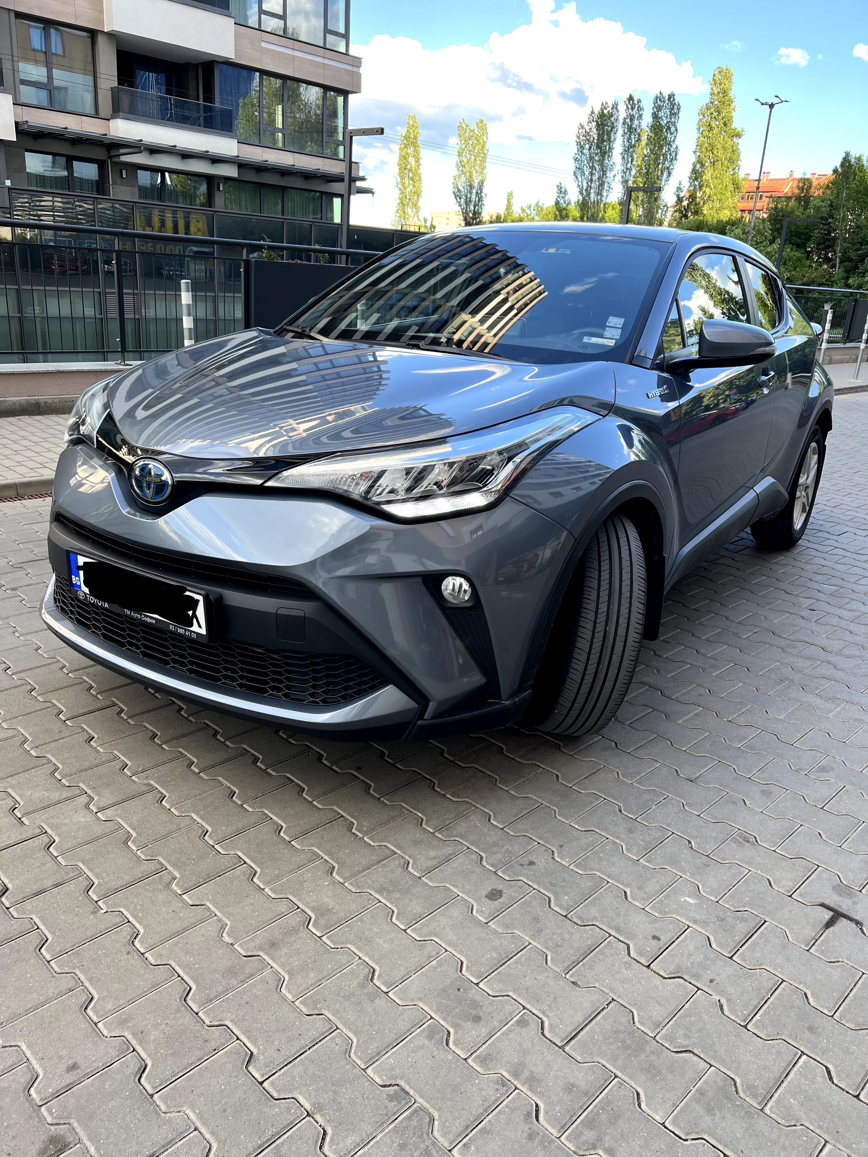 Toyota C-HR, ноември 2021г. пробег: 60286 км; 122 к.с.