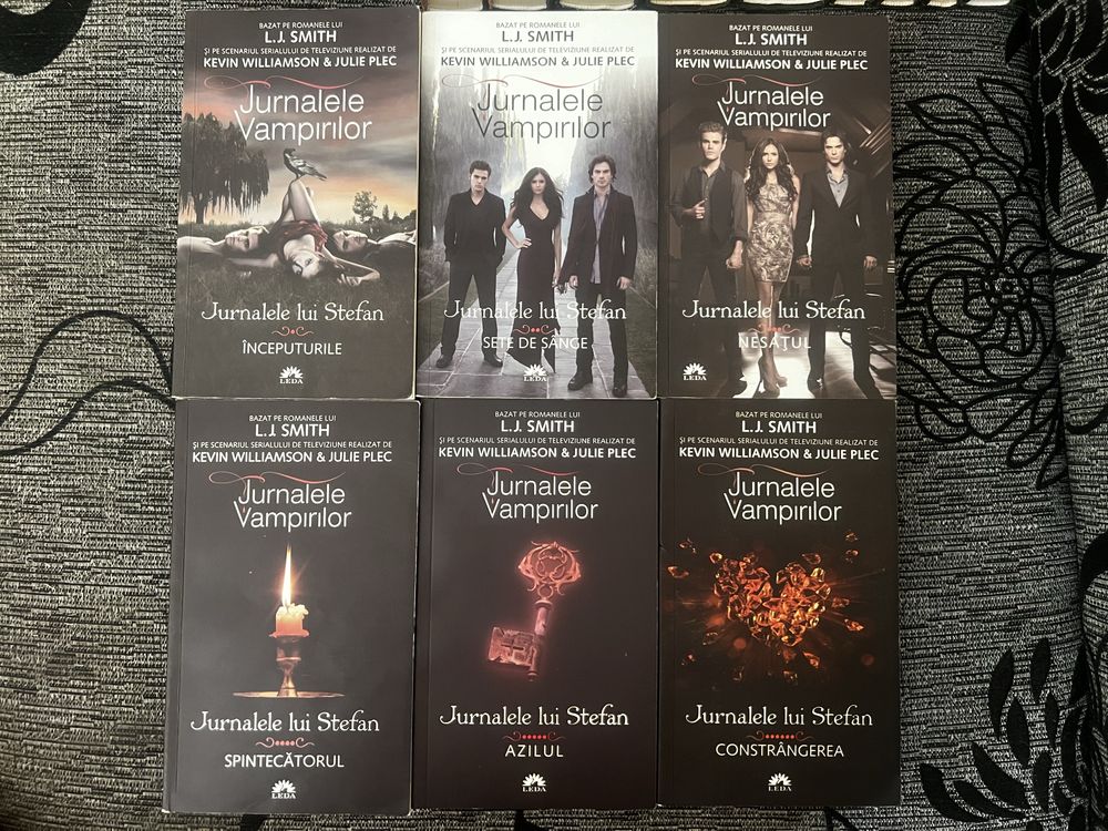 Jurnalele Vampirilor si Jurnalele lui Stefan de L.J. Smith