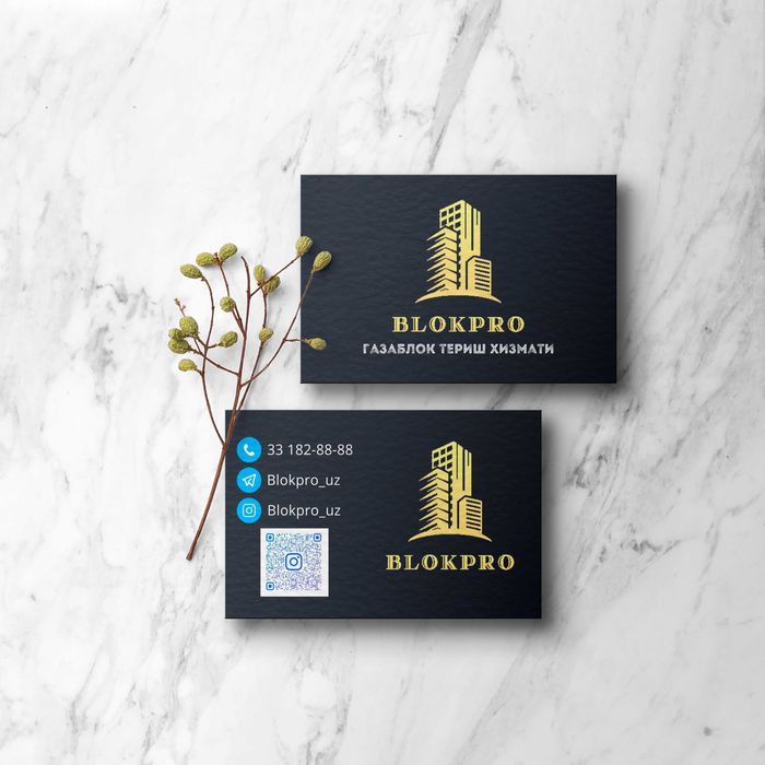 vizitka Flayed  buklet logatip onlayn zakas olamiz