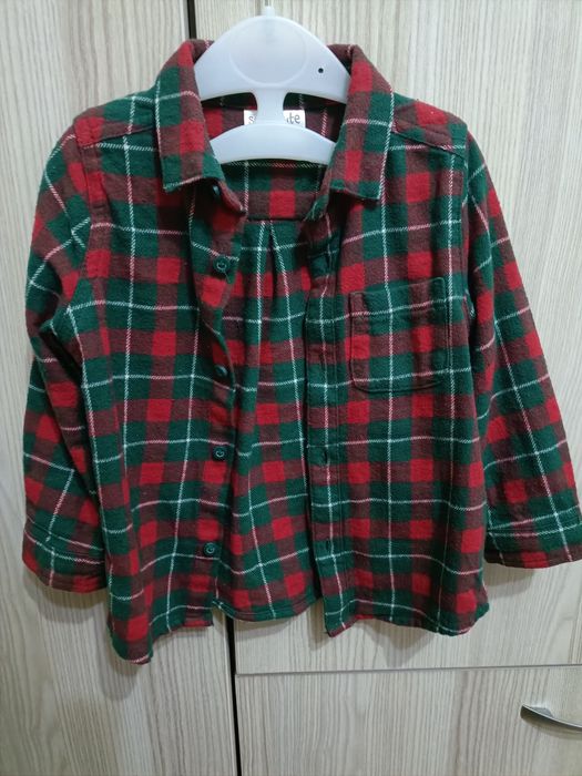 Cămașă Crăciun cu vesta