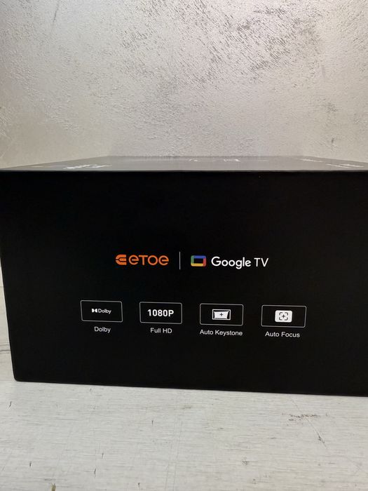 Proiector ETOE Dolphin 1080P, cu sistem Google TV, decodare video 4K !