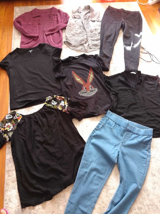 Lot haine dama măsură M/L