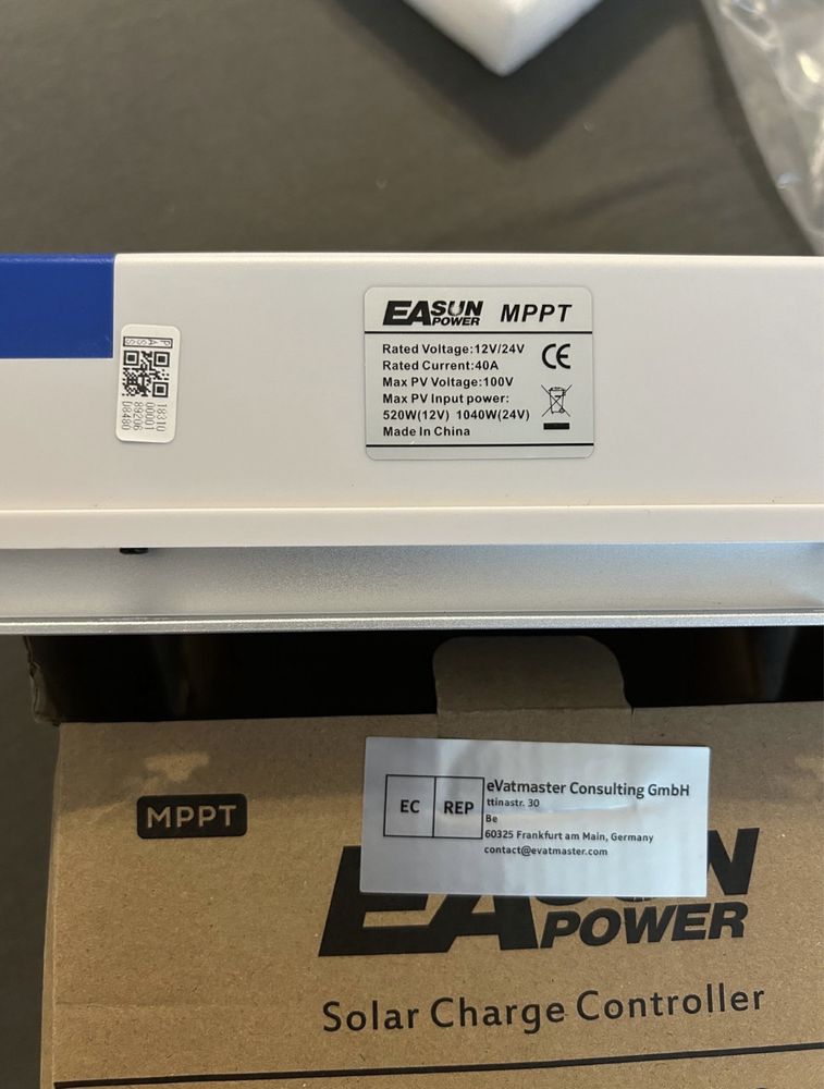 Regulator Controller solar MPPT 40A Easun