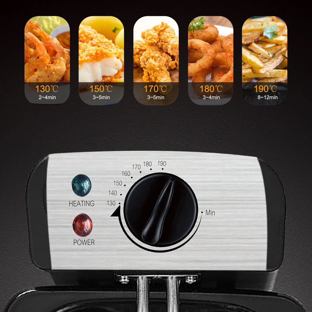 Доставка! Фритюрница электрическая Deep Fryer Sonifer SF-1004