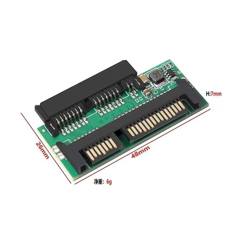 Adaptor HDD / SSD 1.8" Micro SATA 16pini la 2.5" SATA 3 22pini