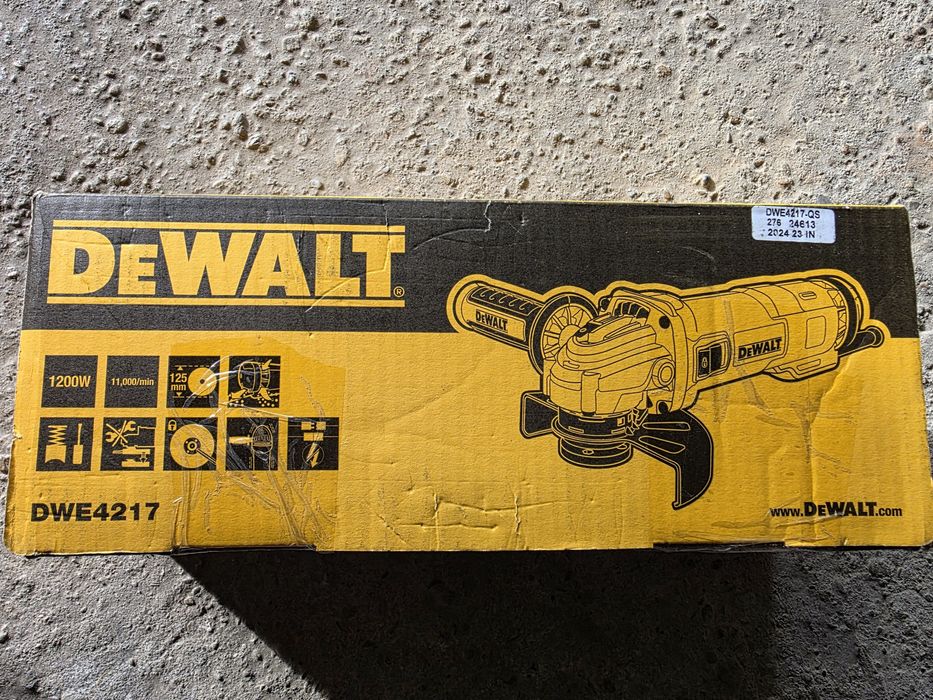 Polizor electric Dewalt 1200 w  sigilat .