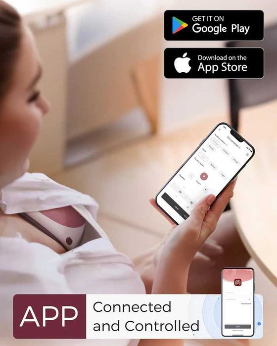 Momcozy M9 - помпа за кърма - двойна, смарт