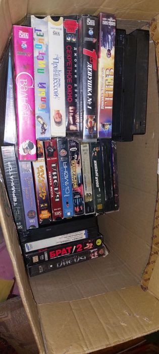 Кассеты для видеопроигрывателя