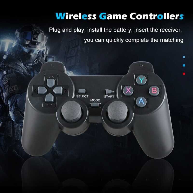 Безжичен джойстик STELS, PS3, PC, Лаптоп, Комплект 2бр
