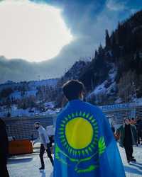 Продам новый флаг Казахстана,Қазақстанның жаңа туын сатамыз
