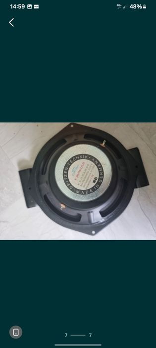 Difuzoare bas midbas sunet audio