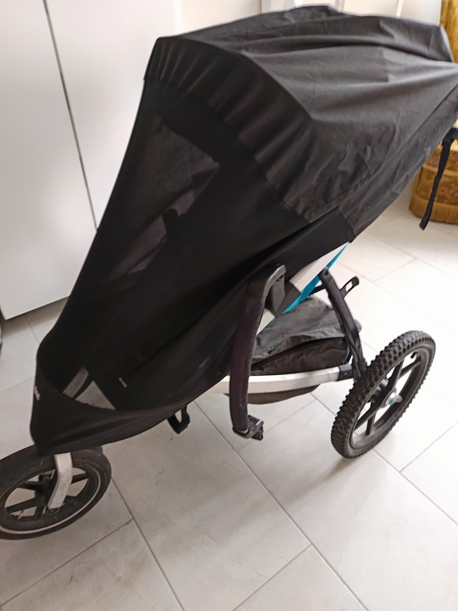 Детска спортна количка Thule urban glide синя и всички аксесоари