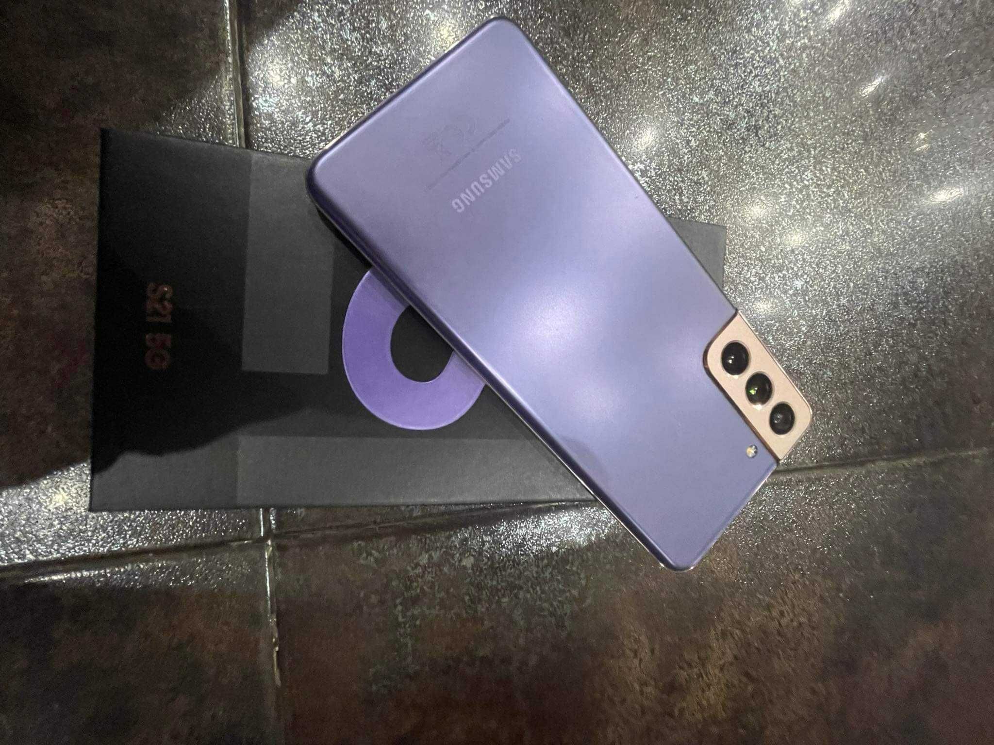 телефон samsung s 21 purple