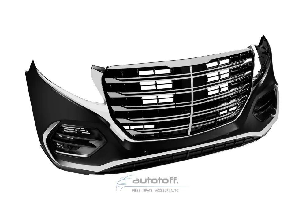 Pachet exterior compatibil cu Mercedes V-class W447 ( 2018 - 2023 ) conversie la modelul W447 (2024+)