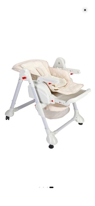 Scaun de masa Winderkid Swing 2 in 1 cu leagan Bej