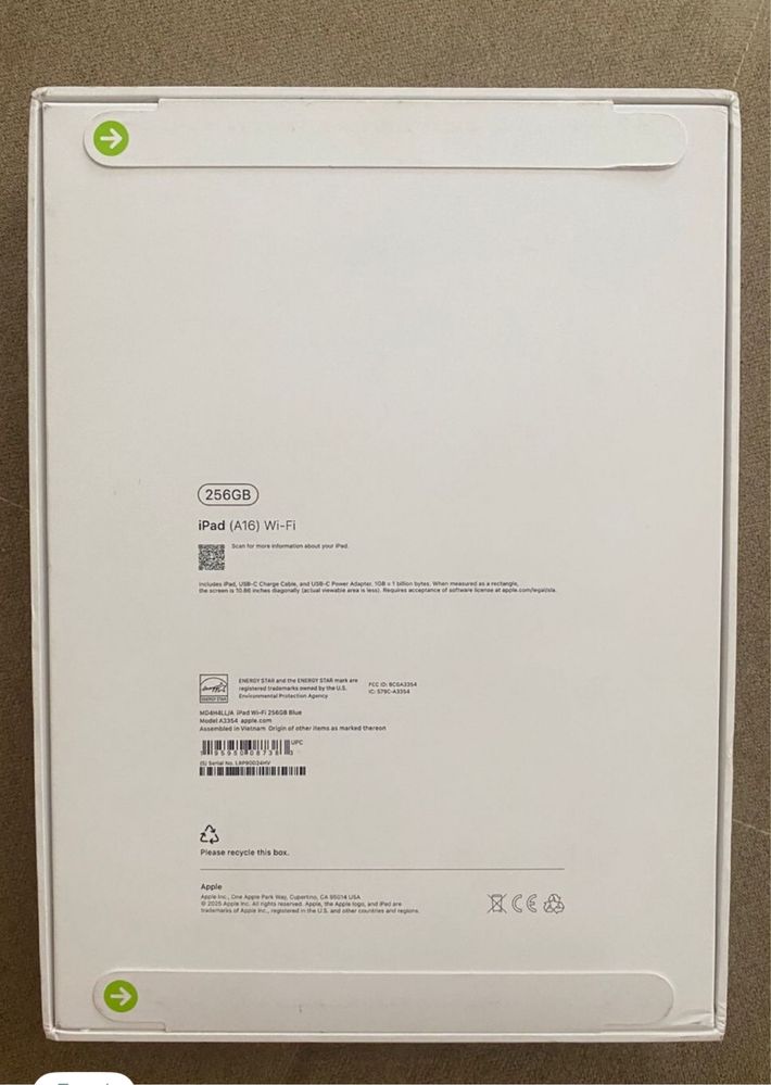 iPad(A16) новый в упаковке