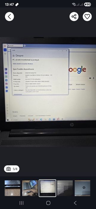 Laptop HP 250 G7