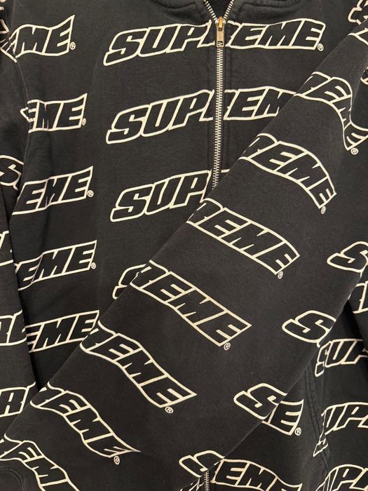 Supreme zip hoodie sw 2018