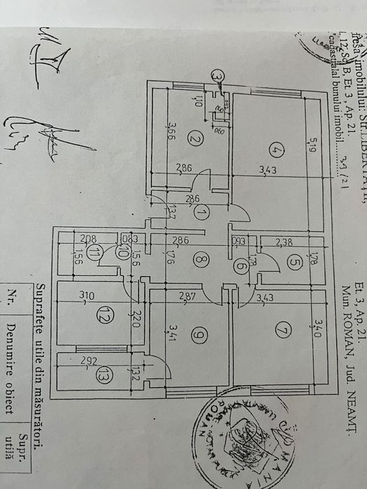 Apartament 4 camera ultracentral Roman, Neamt