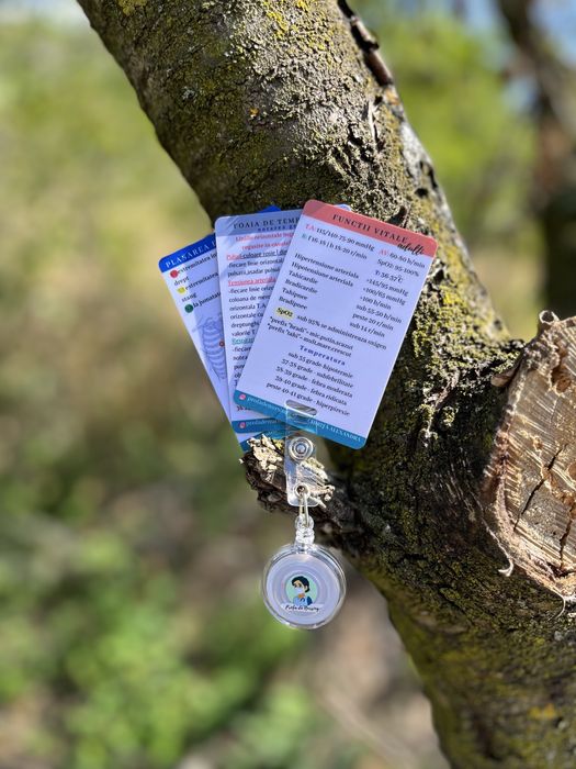 Carduri de Nursing - unice în Romania -Cadou Pulsoximetru