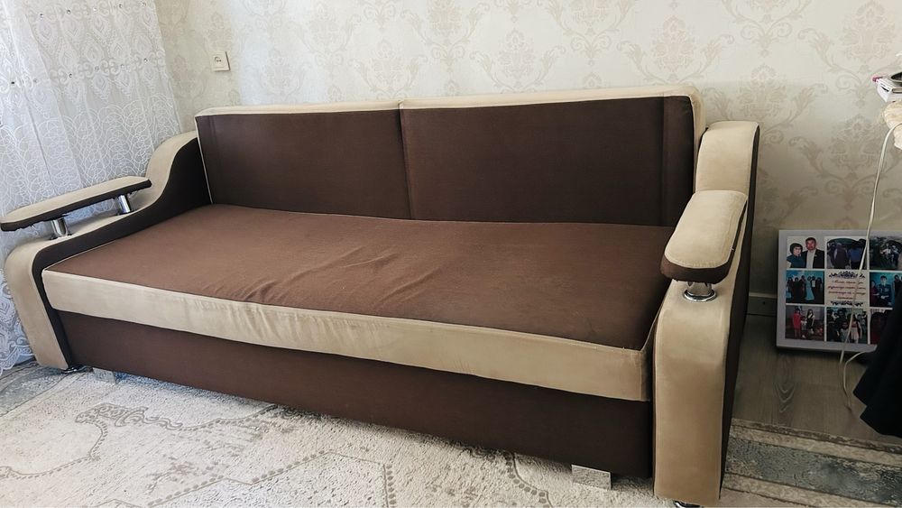 Диван со шкафом купе