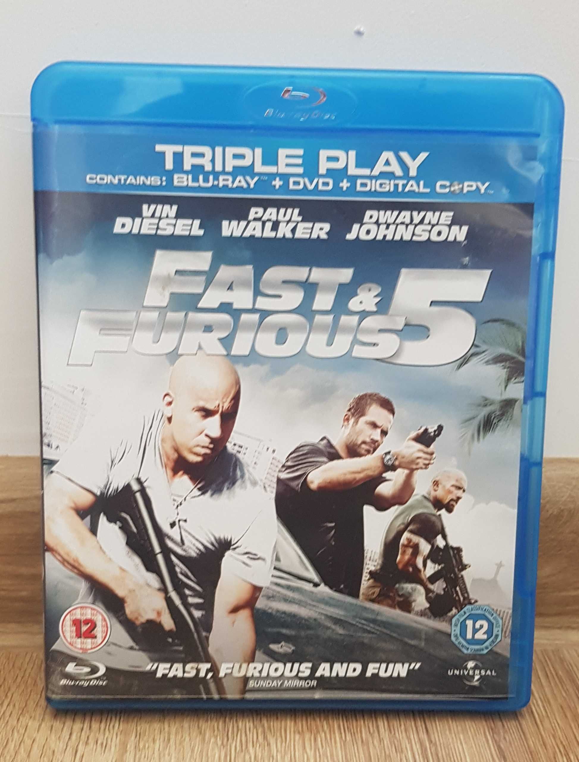 Fast and Furious 5 – Fast Five (2011) Blu Ray + DVD
