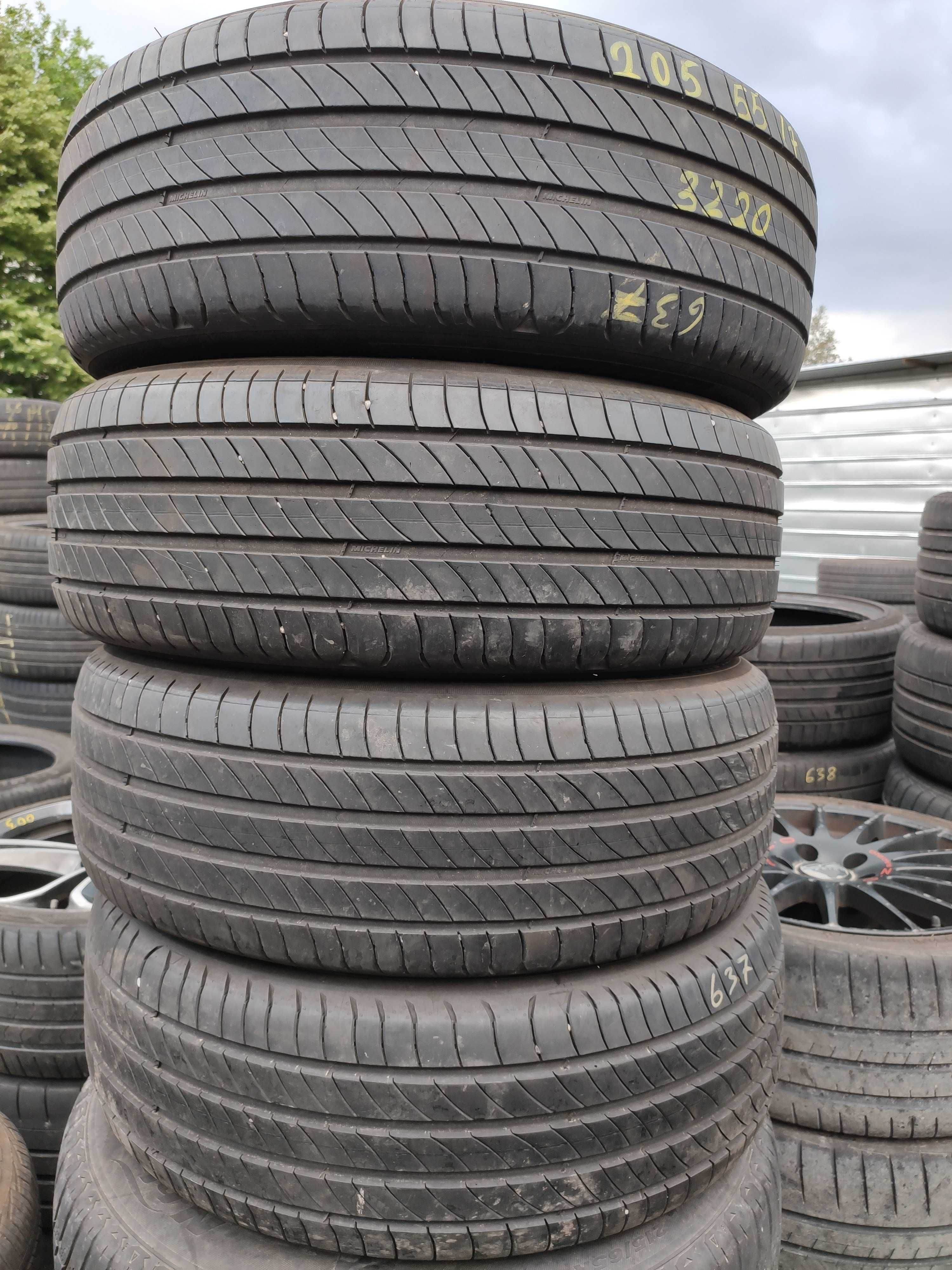 4бр Летни гуми 205 55 17 - Michelin