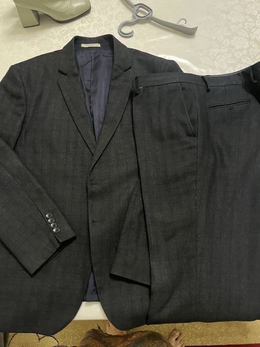 Кап калынг таза костюм шалбар