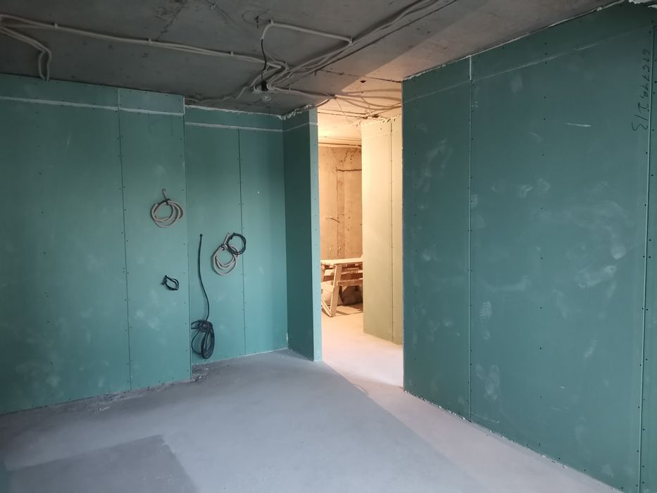 Перегородки из гипсокартона. Монтаж ГКЛ. Звукоизоляционные работы.