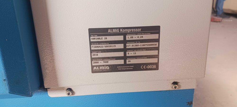 Винтови компресори ALMIG