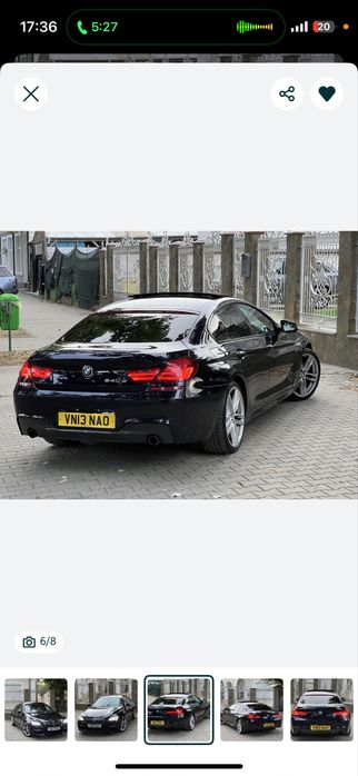 Vand bmw 640 D  pachet M fara motor cutie