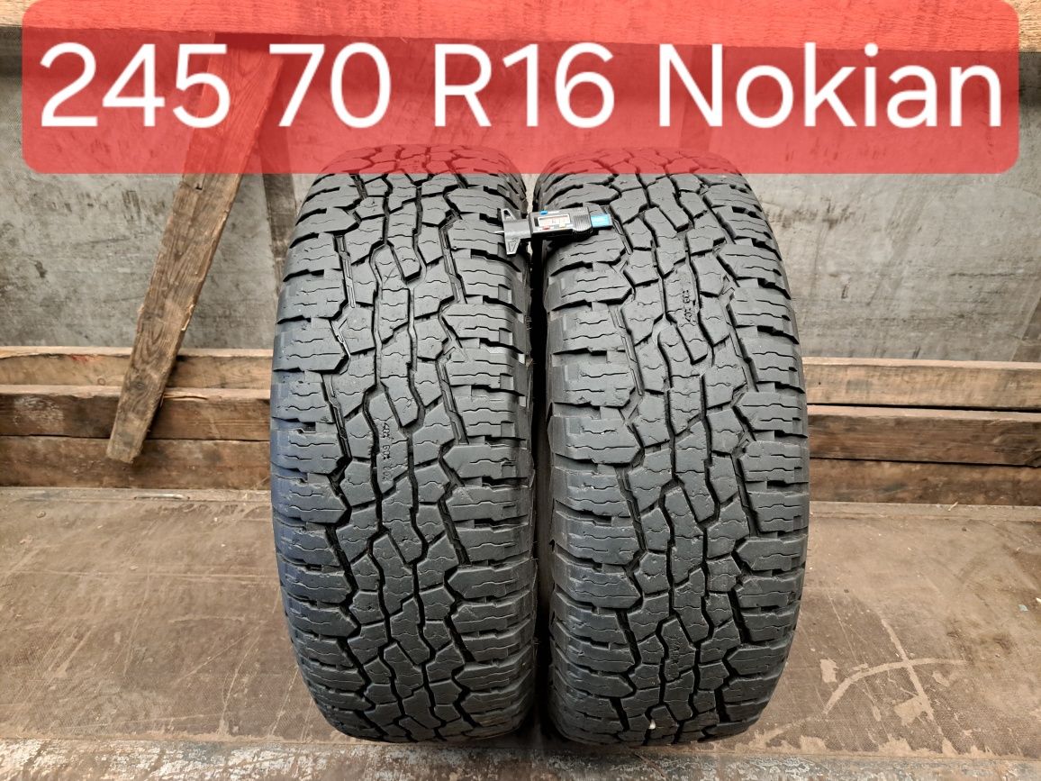 2 anvelope 245/70 R16 Nokian dot 2022