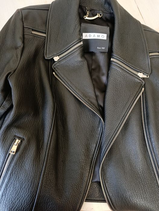 кожаная куртка женская