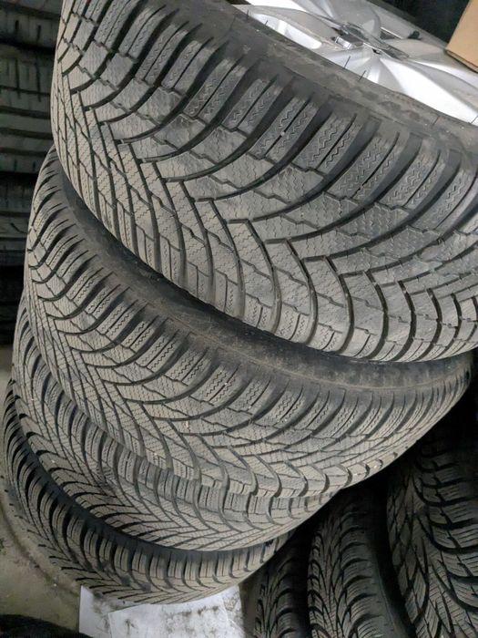 Джанти Audi A3 5x112 с нови зимни гуми Firestone 225x45x17