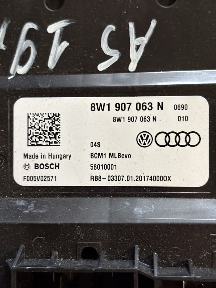 Audi A5 2.0tfsi 2019 година BCM1 Комфорт Модул