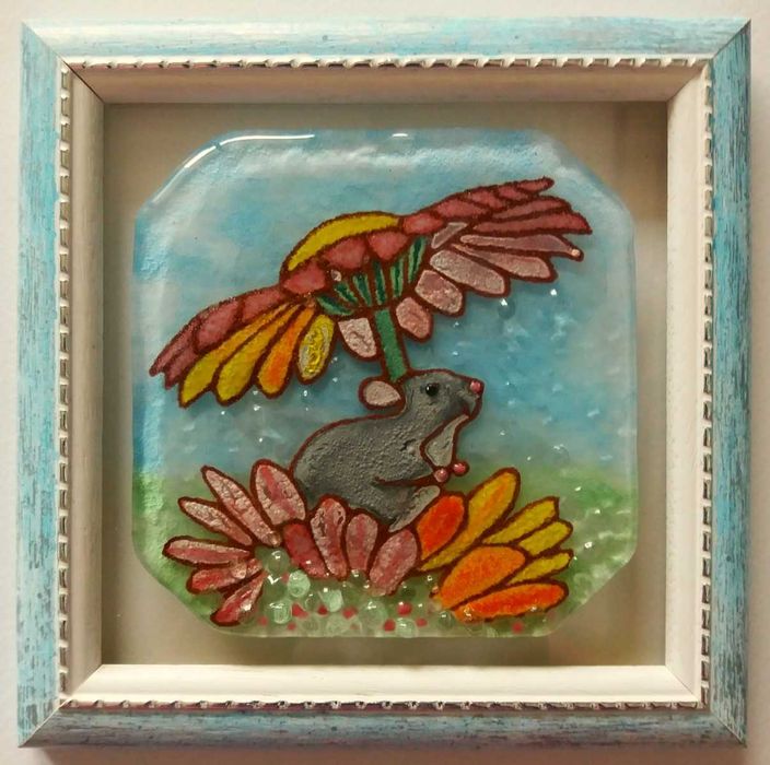 Картини от топено стъкло