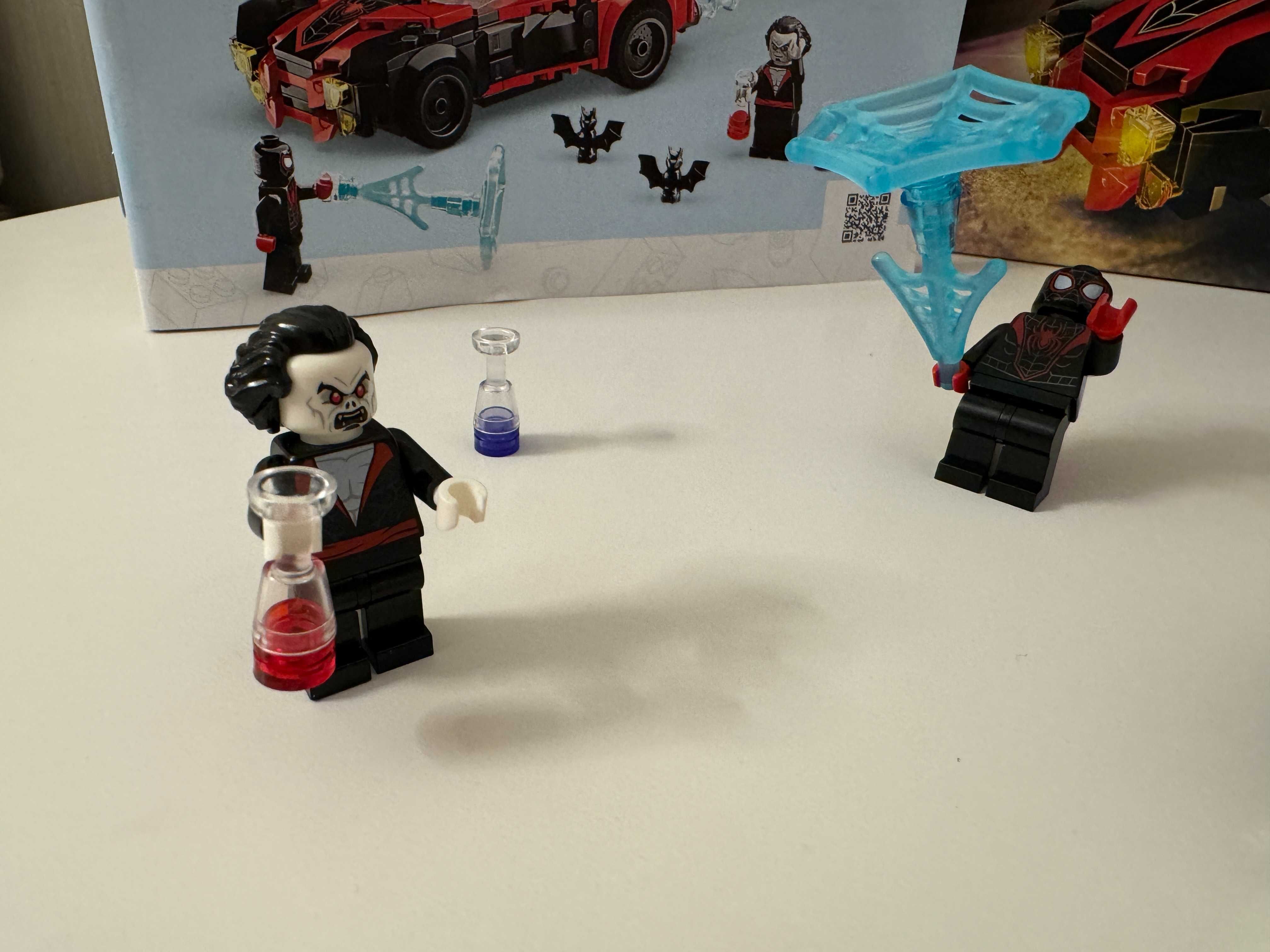 LEGO Super Heroes - Miles Morales vs. Morbius 76244, 220 piese