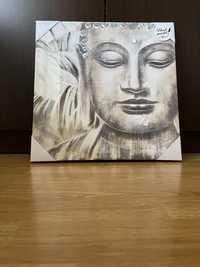 Tablou canvas Buddha 38x38 cm nou sigilat