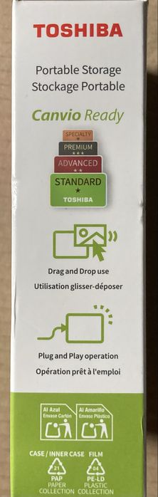 HDD Extern Toshiba Canvio Ready 4TB