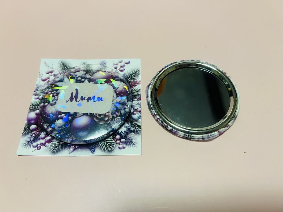 Коледни ключодържатели, огледалца, магнити със снимка