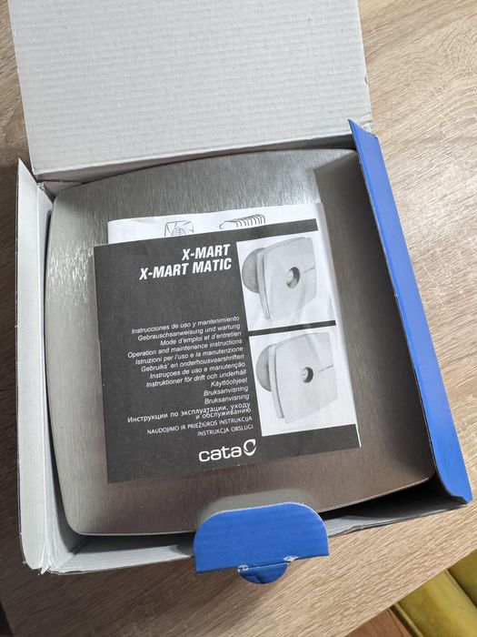 Ventilator de baie perimetral  X-mart 12 inox Cata