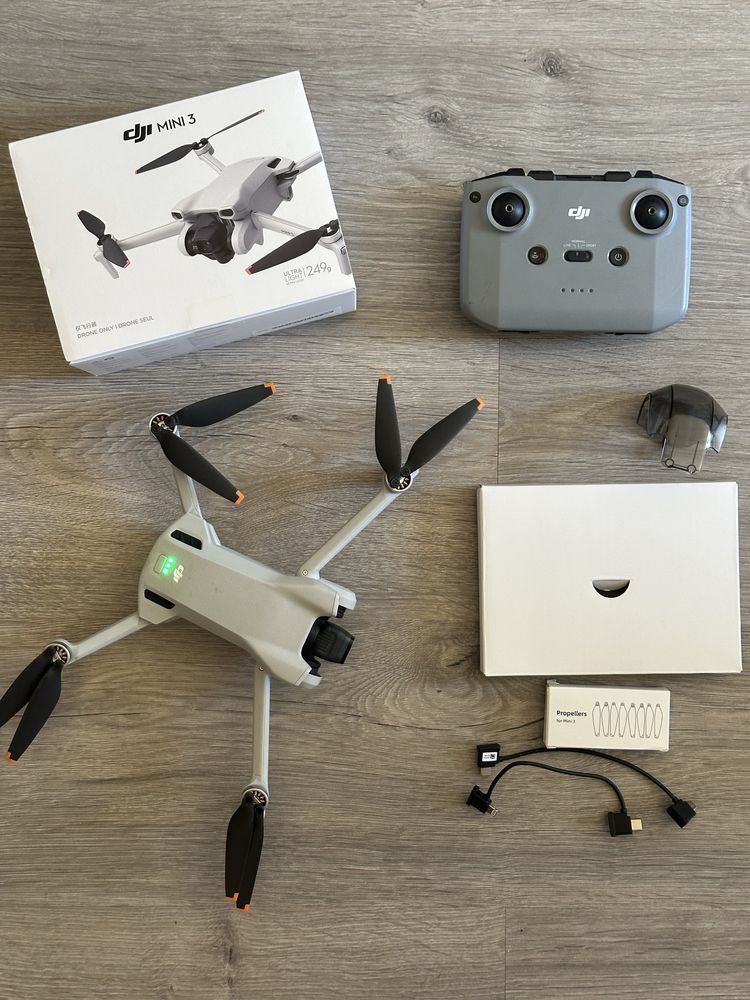 Drona DJI Mini 3 | Stare excelenta | ca NOU | 4K HDR | RC-N1 |