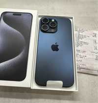 Като Нов! iPhone 15 Pro Max 256 Blue Titanium - 24м. Гаранация