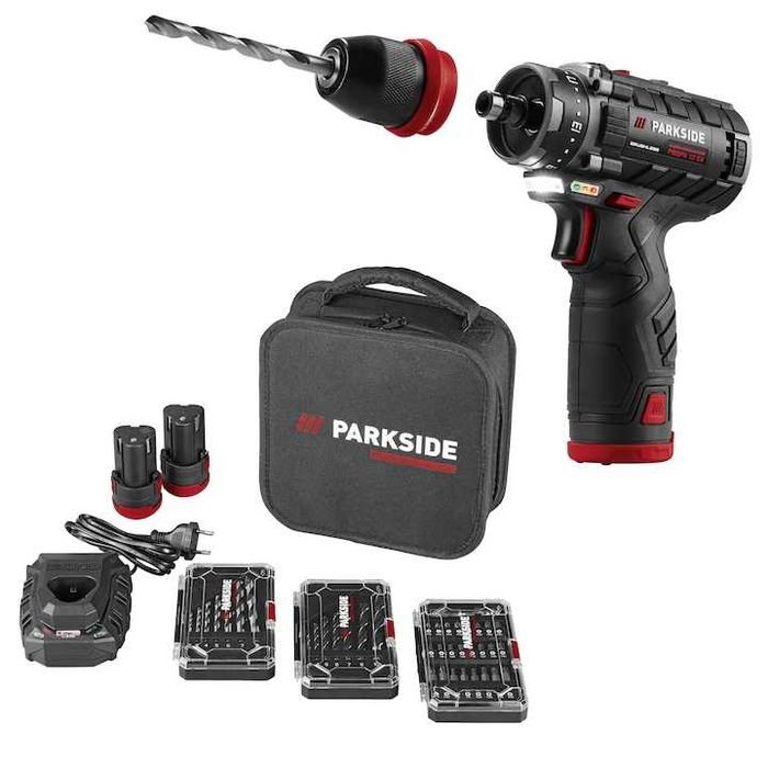 Scule Parkside Performance (impact roti de 1898Nm, acumulatori 8ah)